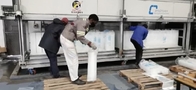 냉장고를 위한 3T 얼음 덩어리 기계 직접적인 냉각 상업적 유형