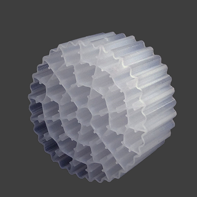 폐액 처리를 위한 하얀 처녀 HDPE MBBR 물 필터 언론들 25*10mm